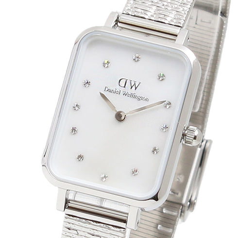 ダニエルウェリントン DANIEL WELLINGTON 腕時計 レディース QUADRO 26 DW00100580 クアドロ ホワイト